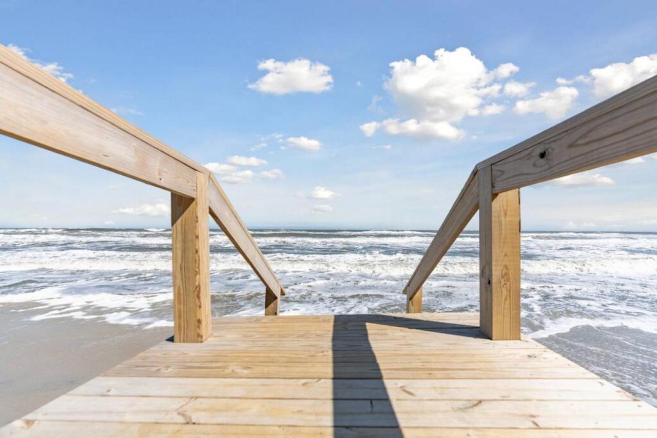 Beach Block Parking Modern Decor Porch Бригантин Екстериор снимка